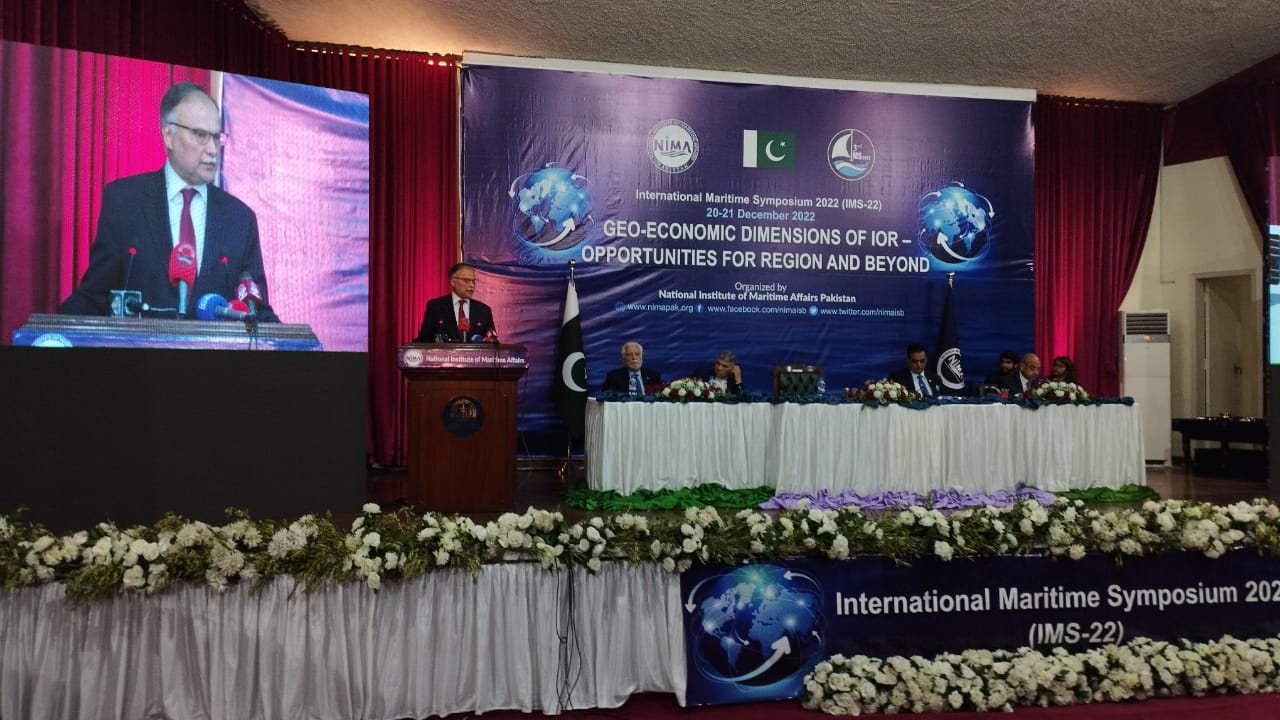 National Institute of Maritime Affairs Islamabad organised third International Maritime Symposium-2022.