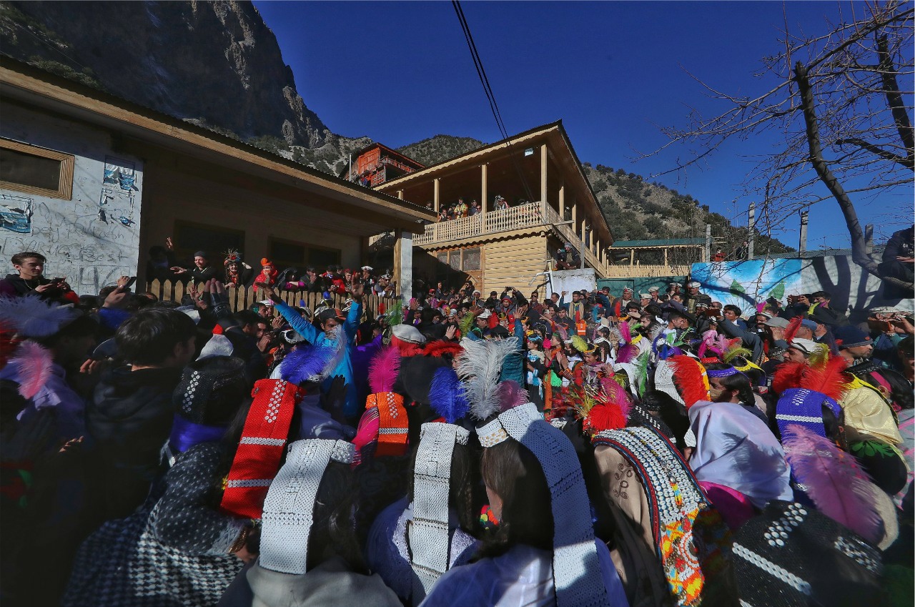 Kailash community’s colourful 15-days annual winter festival of Chawmoss ended.
