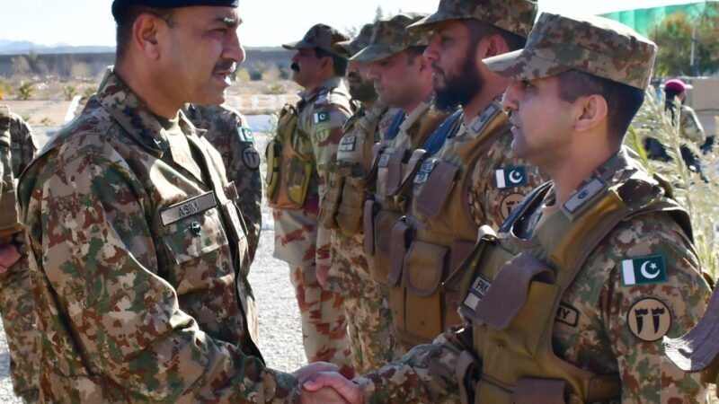 General Syed Asim Munir (COAS) visited Khuzdar and Basima areas of Balochistan.