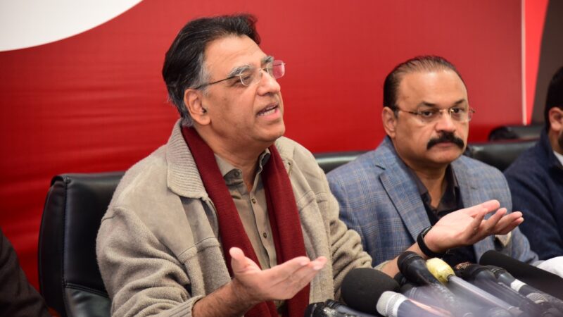 PTI rejects Sindh’s LG elections, demands fresh polls ; Asad