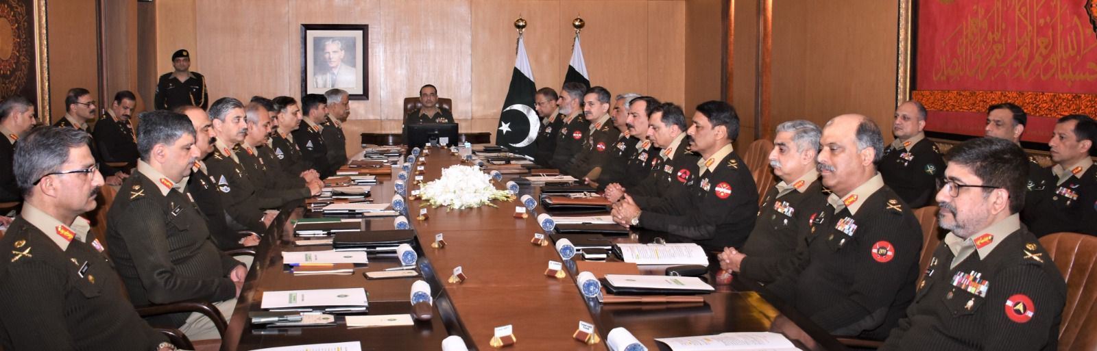 255th Corps Commanders’ Conference was held at GHQ.