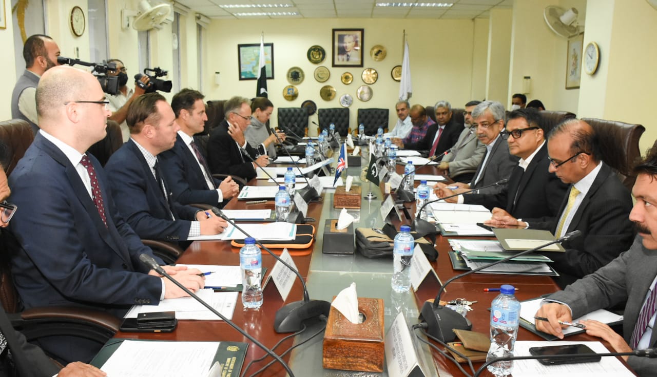9th Session of Pakistan-Australia Joint Trade Committee (JTC) was held at the Ministry of Commerce.