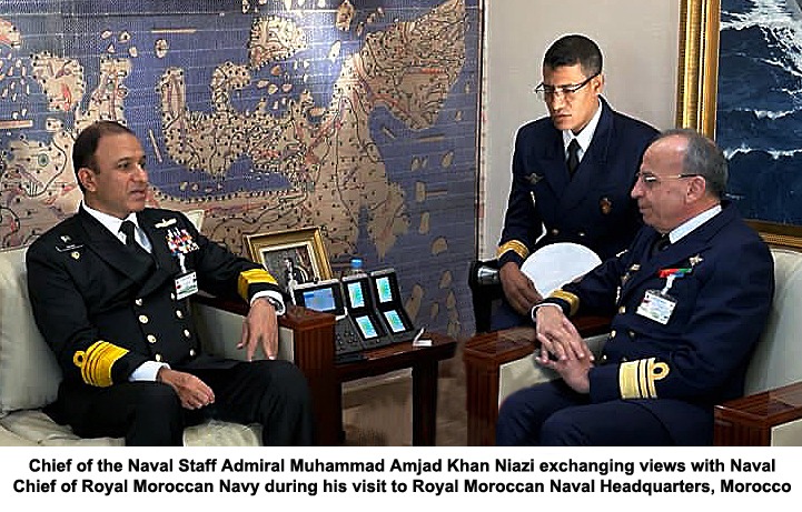 CHIEF OF THE NAVAL STAFF OFFICIAL VISIT TO MOROCCO.