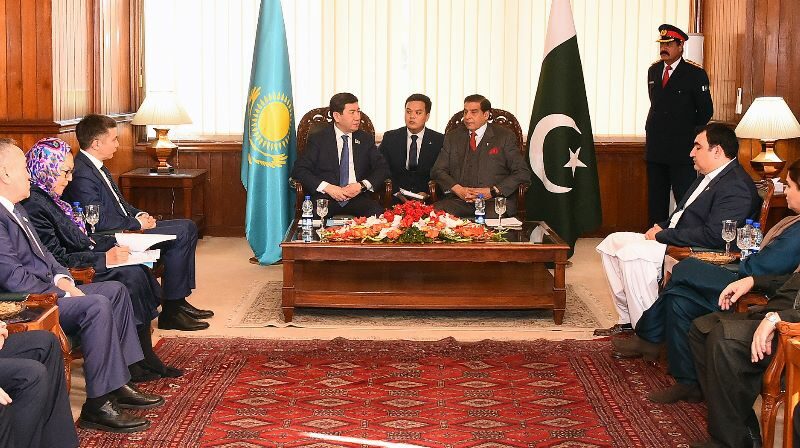 Kazakhstan to reap full benefits from CPEC and transit facility of Pakistan.