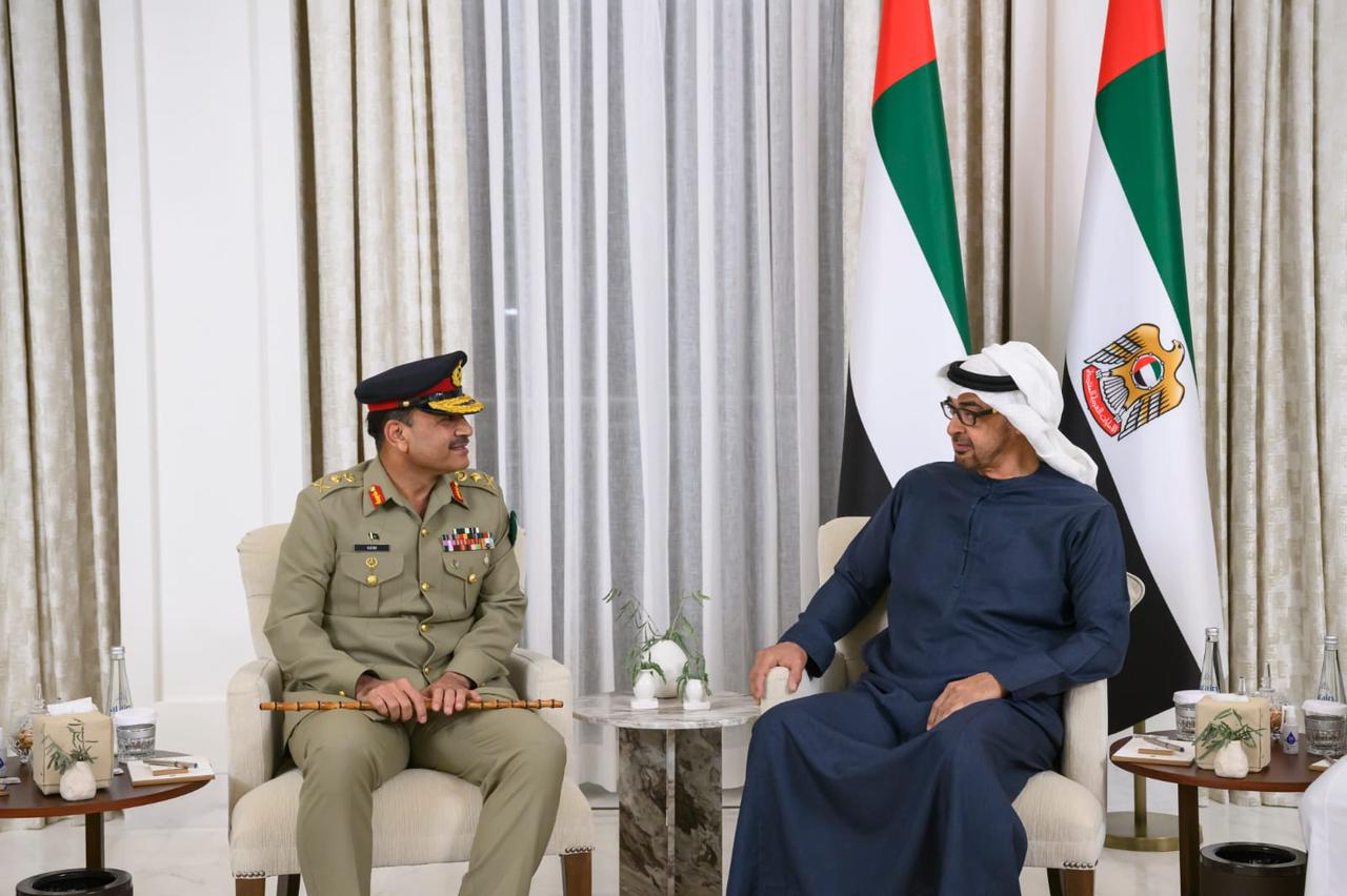 COAS General Asim Munir Met with UAE President.