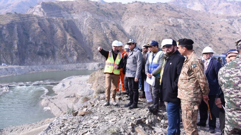 Mohmand Dam Project: Construction in progress on all 11 sites; Project likely to be completed in 2026.