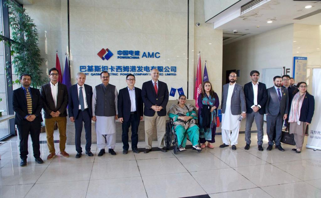 Parliamentarians laud CPEC during tour of Projects in Sind.