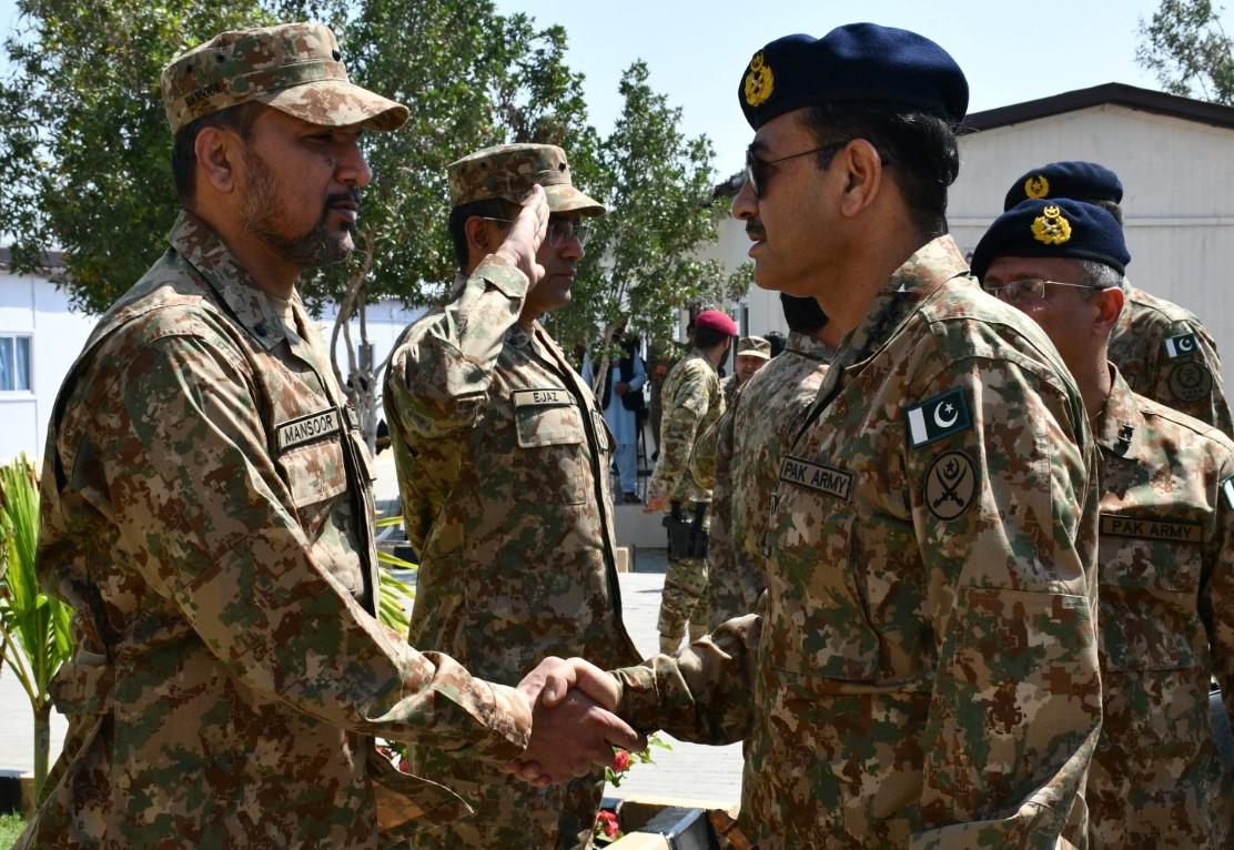 COAS visited Gwadar and briefed on prevailing security situation.