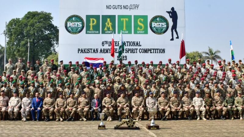 6th International Pakistan Army Team Spirit Competition was concluded at National Counter Terrorism Centre Pabbi.