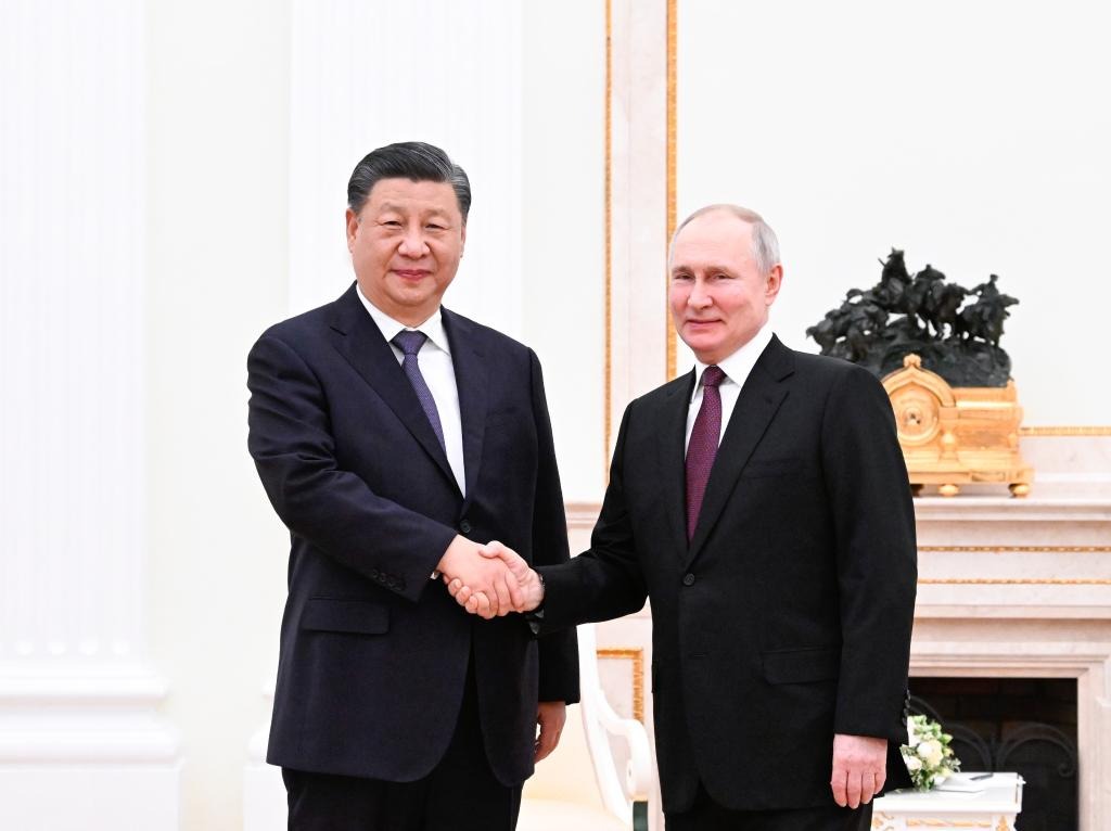 President Xi Jinping Meets with  Russian President Vladimir Putin and Prime Minister Mikhail Mishustin.