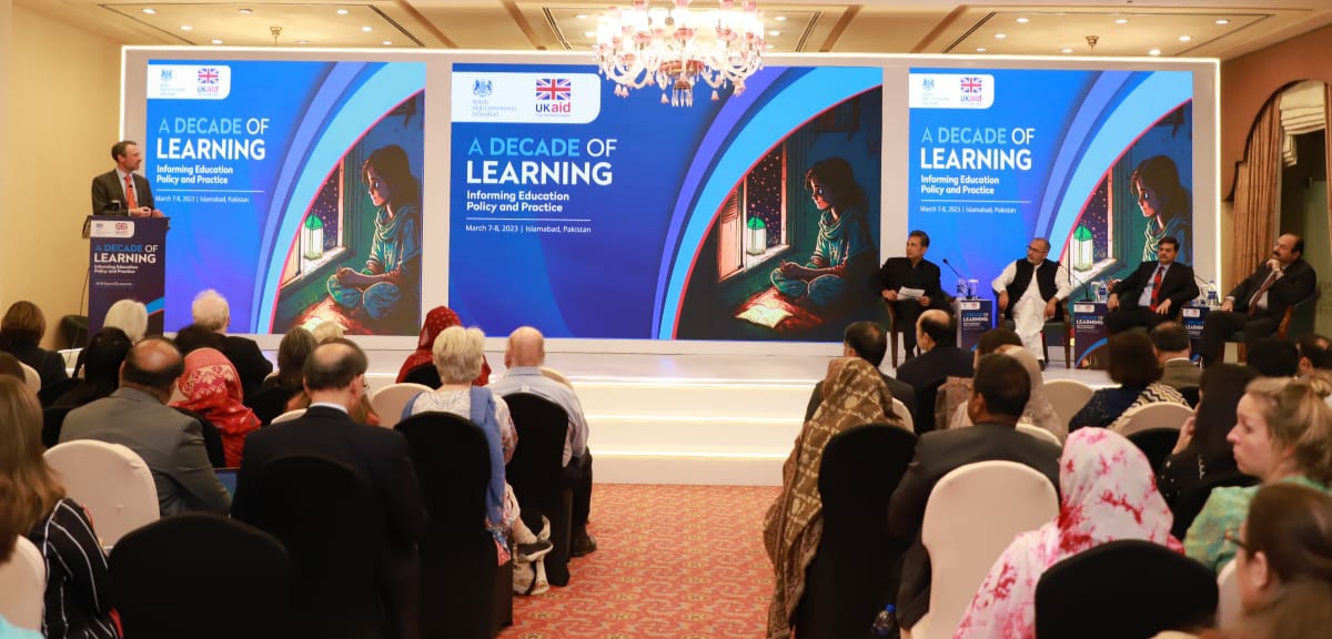 Decade of Learning’ event marks progress on UK – Pakistan education reform efforts.