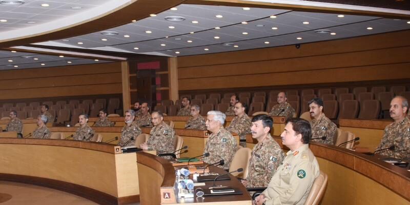 COAS presided the 257th Corps Commanders’ Conference.