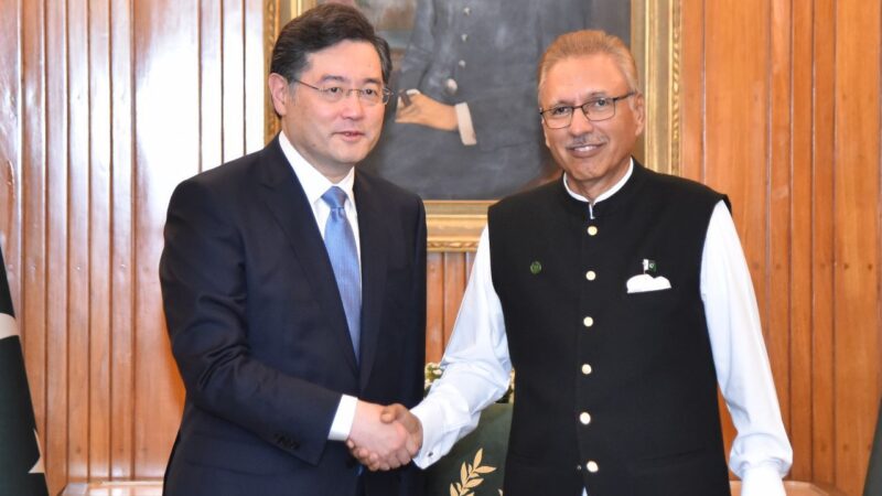 Pakistan-China reaffirm resolve to work together for regional peace and prosperity.