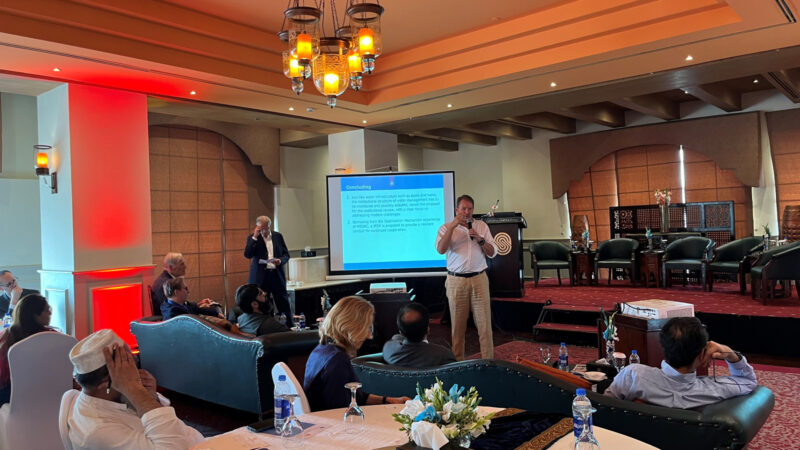 Embassy of the Netherlands organized a workshop on flood resilience in Pakistan.