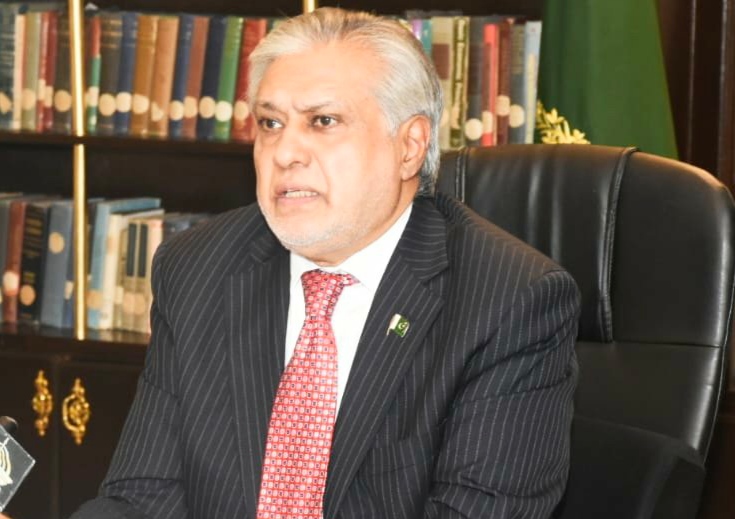 Dollar will be bring down to its actual level; Ishaq Dar
