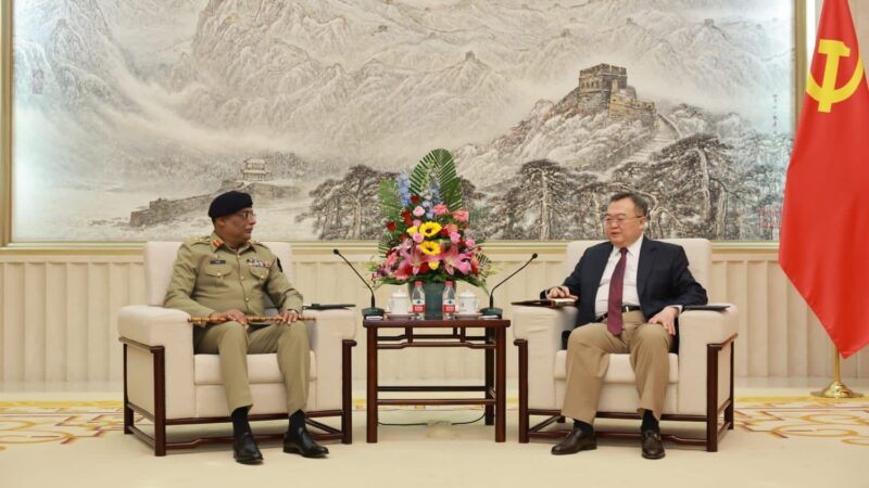 CJCsSC met Chinese Chief of Joint Staff Department, General Liu Zhenli.