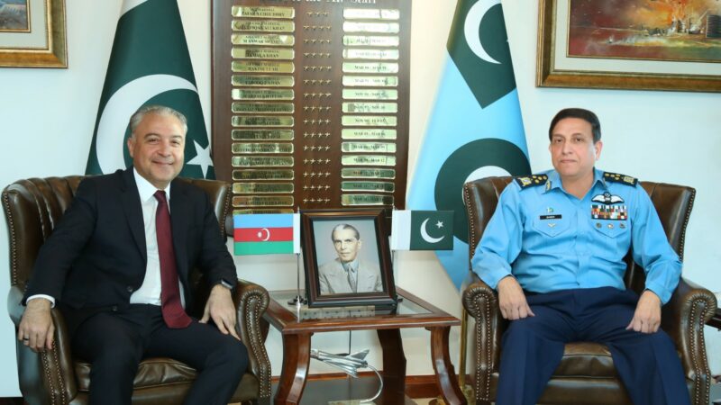 ADVISOR TO THE PRESIDENT OF AZERBAIJAN CALLS ON AIR CHIEF.