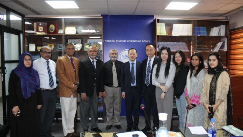 CHINESE DELEGATION FROM INSTITUTE OF SOUTH ASIAN STUDIES AT SICHUAN UNIVERSITY VISIT AT NIMA.