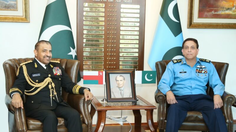 CHIEF OF STAFF OF THE SULTAN’S ARMED FORCES OF OMAN VISITS AIR HEADQUARTERS.