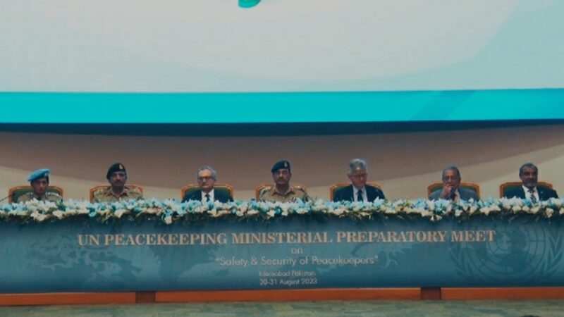 UN Peacekeeping Ministerial Preparatory Meet organised at Islamabad from 30 – 31 August.