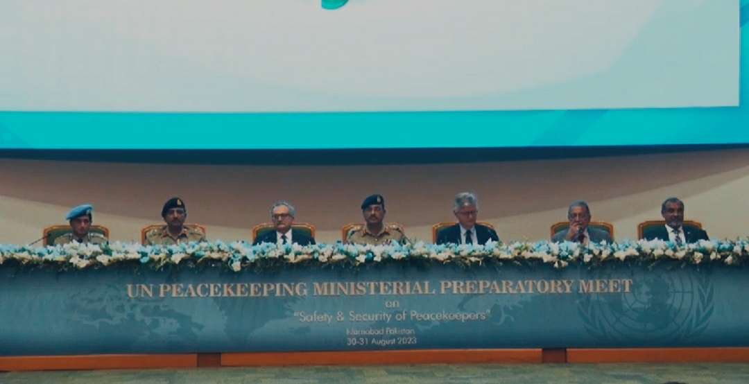 UN Peacekeeping Ministerial Preparatory Meet organised at Islamabad from 30 – 31 August.