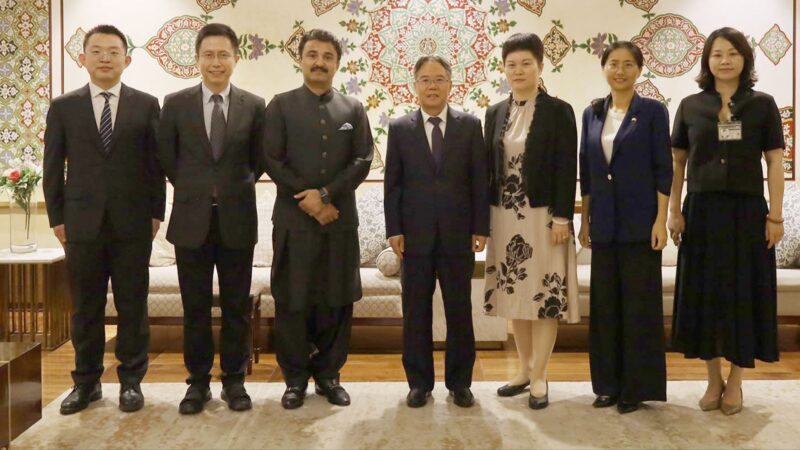 New Chinese ambassador Jiang Zaidong arrives in Islamabad.
