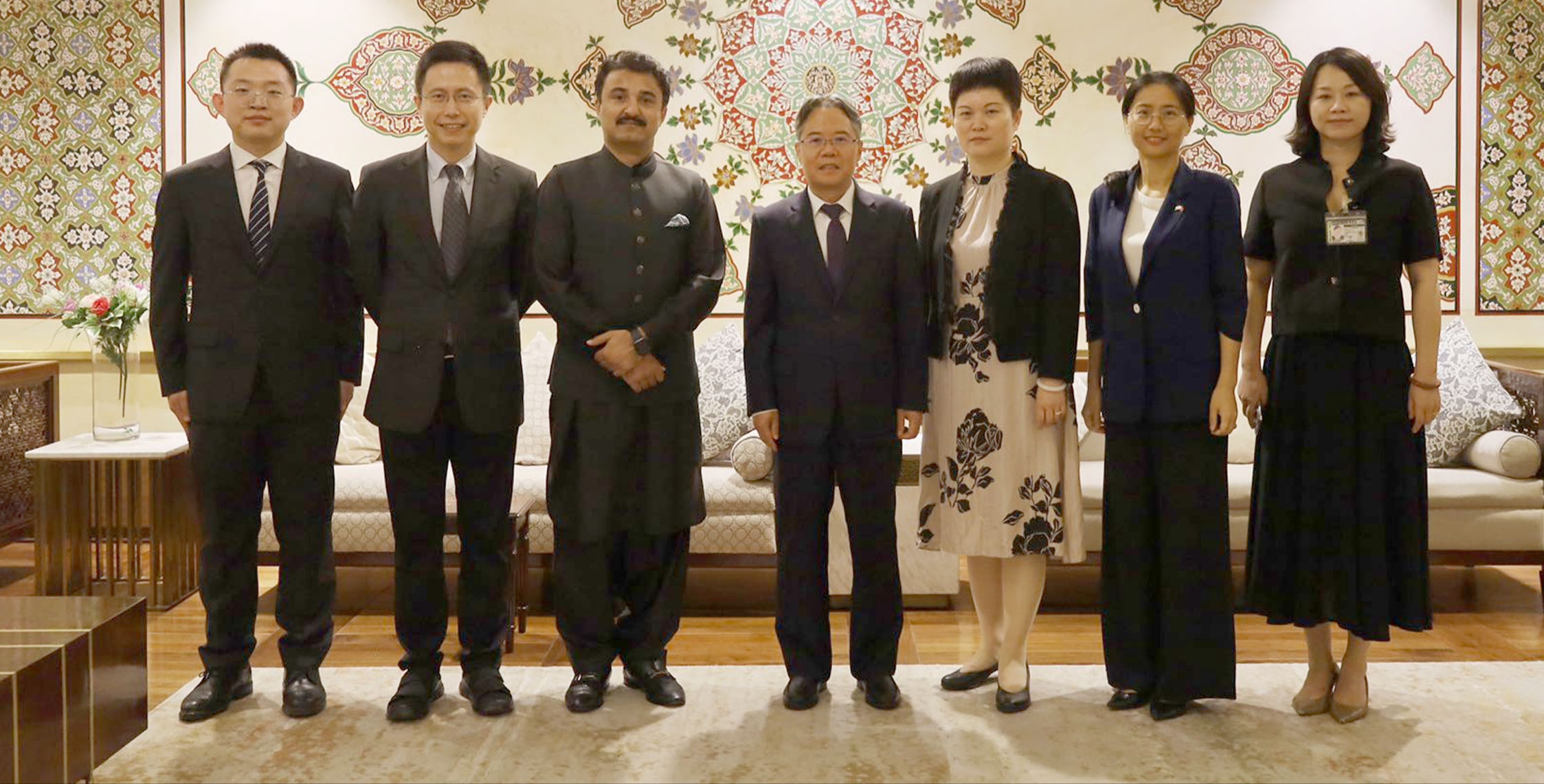 New Chinese ambassador Jiang Zaidong arrives in Islamabad.