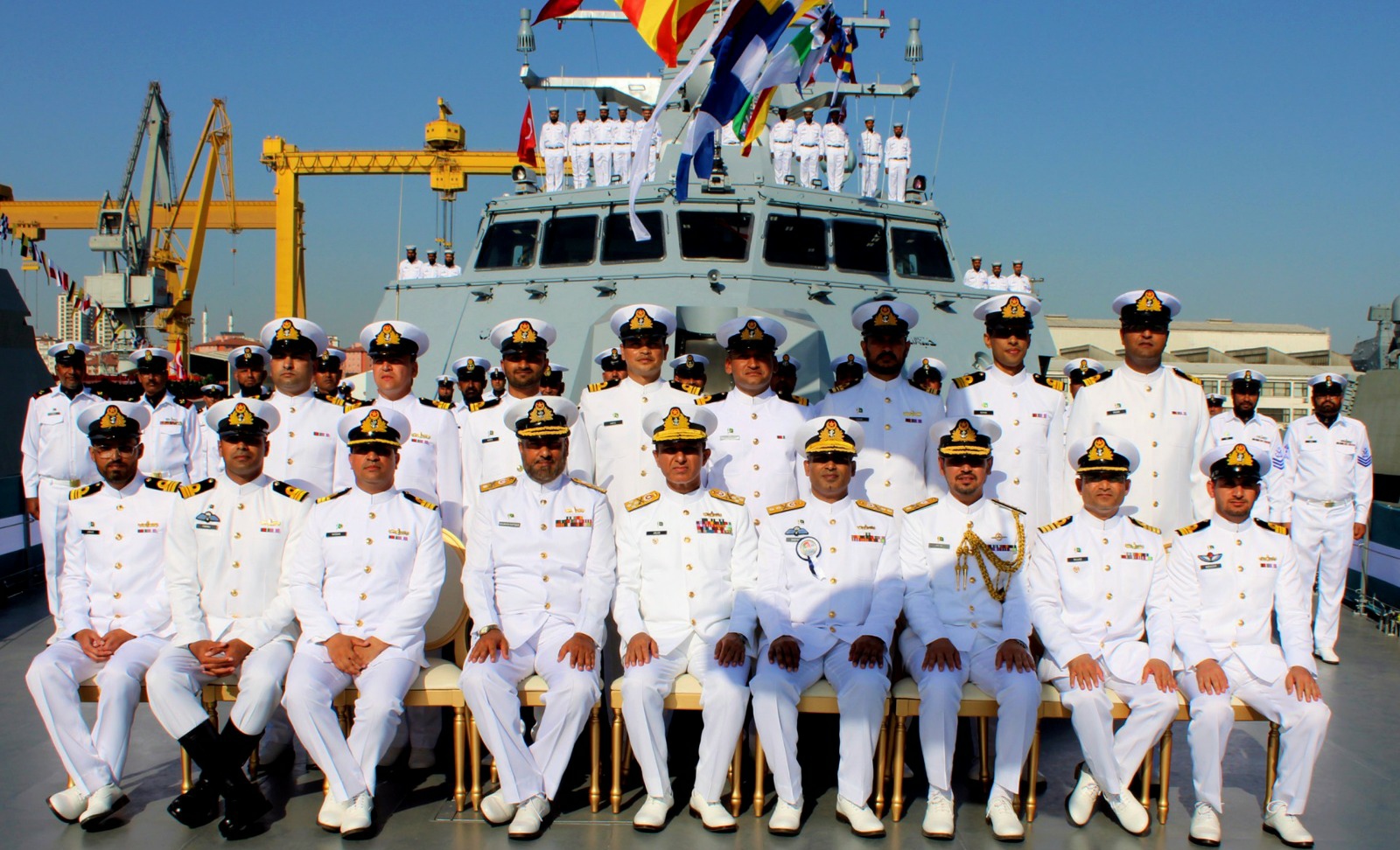 PAKISTAN NAVY COMMISSIONS FIRST MILGEM SHIP PNS BABUR