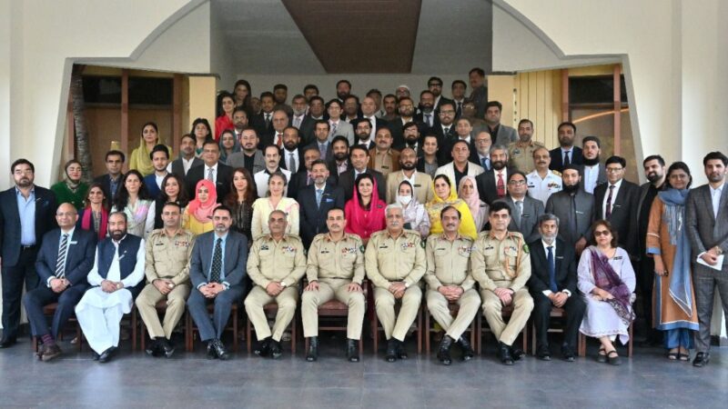 Participants of National Security Workshop – 25 visited GHQ.