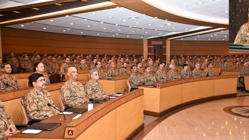 General Syed Asim Munir, NI (M) (COAS), presided over the 82nd Formation Commanders Conference at GHQ.