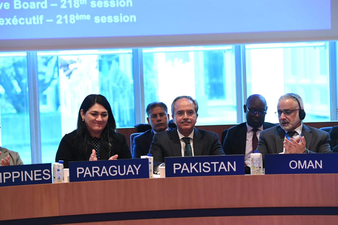 Pakistan elected as Vice-Chair of the Executive Board for the term 2023-2025.