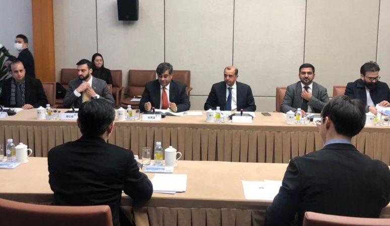 Minister of Commerce Dr. Gohar Ejaz Champions Bilateral Trade during Visit to China.