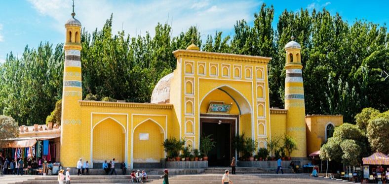 Uyghur Muslims enjoy religious freedom.