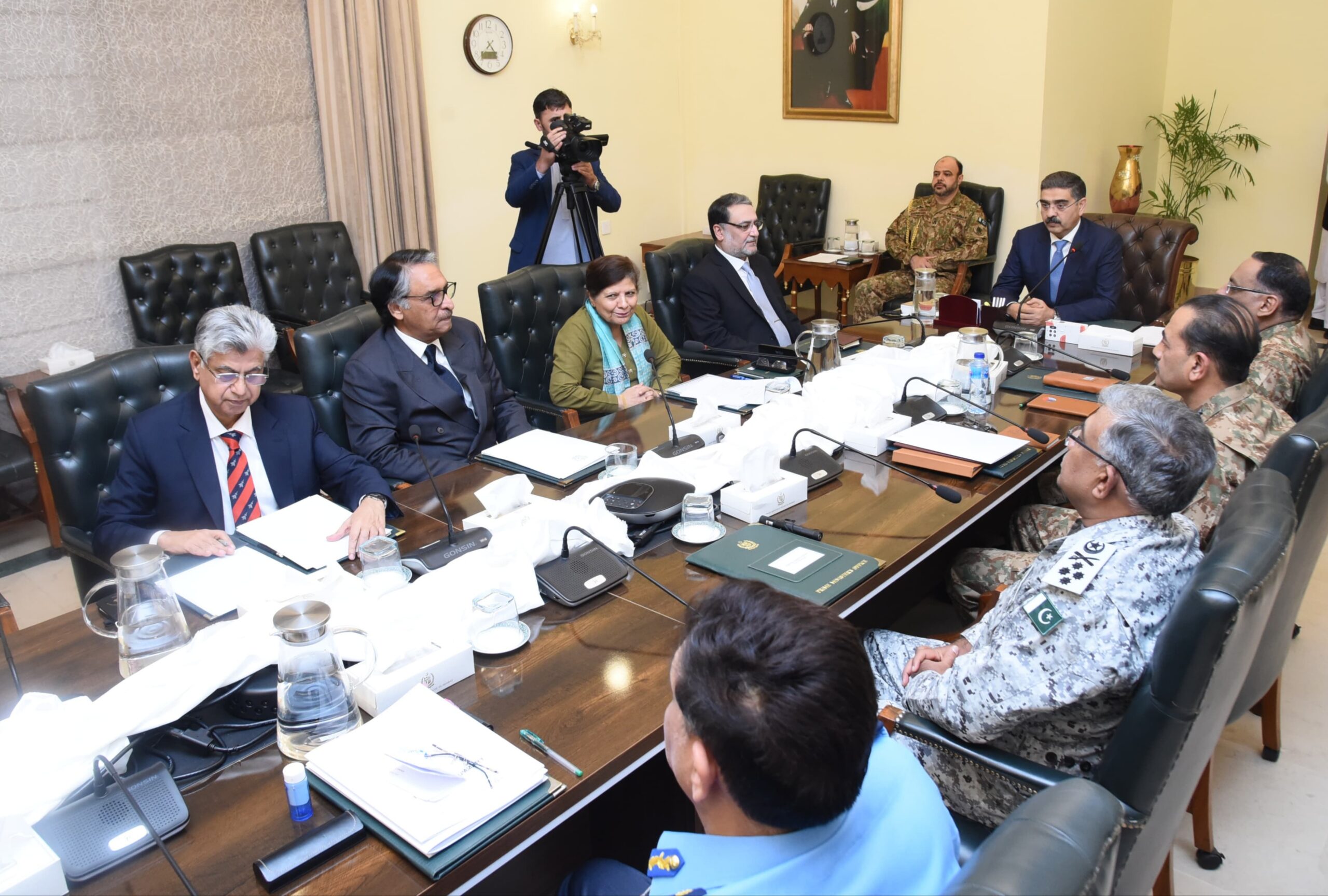 National Security Committee meeting was held under Caretaker Prime Minister Anwaar-ul-Haq Kakar.