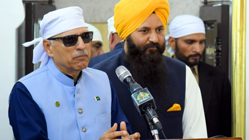 Kartarpur Corridor symbol of peace, Pakistan always welcome Sikh Yatrees: President