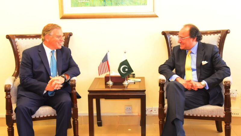 US Ambassador Donald Blome, paid a courtesy visit at Finance Division.