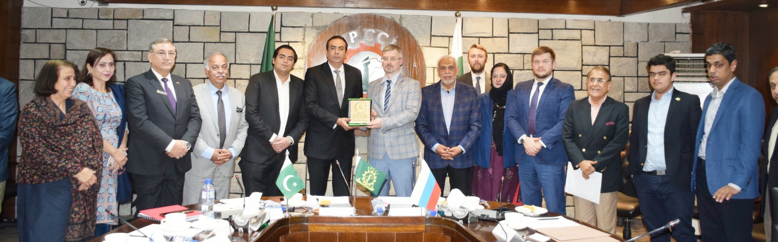 ATIF IKRAM SHEIK PRESIDENT OF FPCCI INVITED RUSSIA TO TAKE ADVANTAGE OF CPEC BY DEVELOPING A ROAD NETWORK IN THE WAKHAN CORRIDOR.