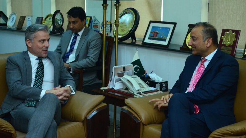 FRENCH DEPUTY HEAD OF MISSION EXPRESSES INTEREST IN ENERGY SECTOR INVESTMENT IN PAKISTAN.