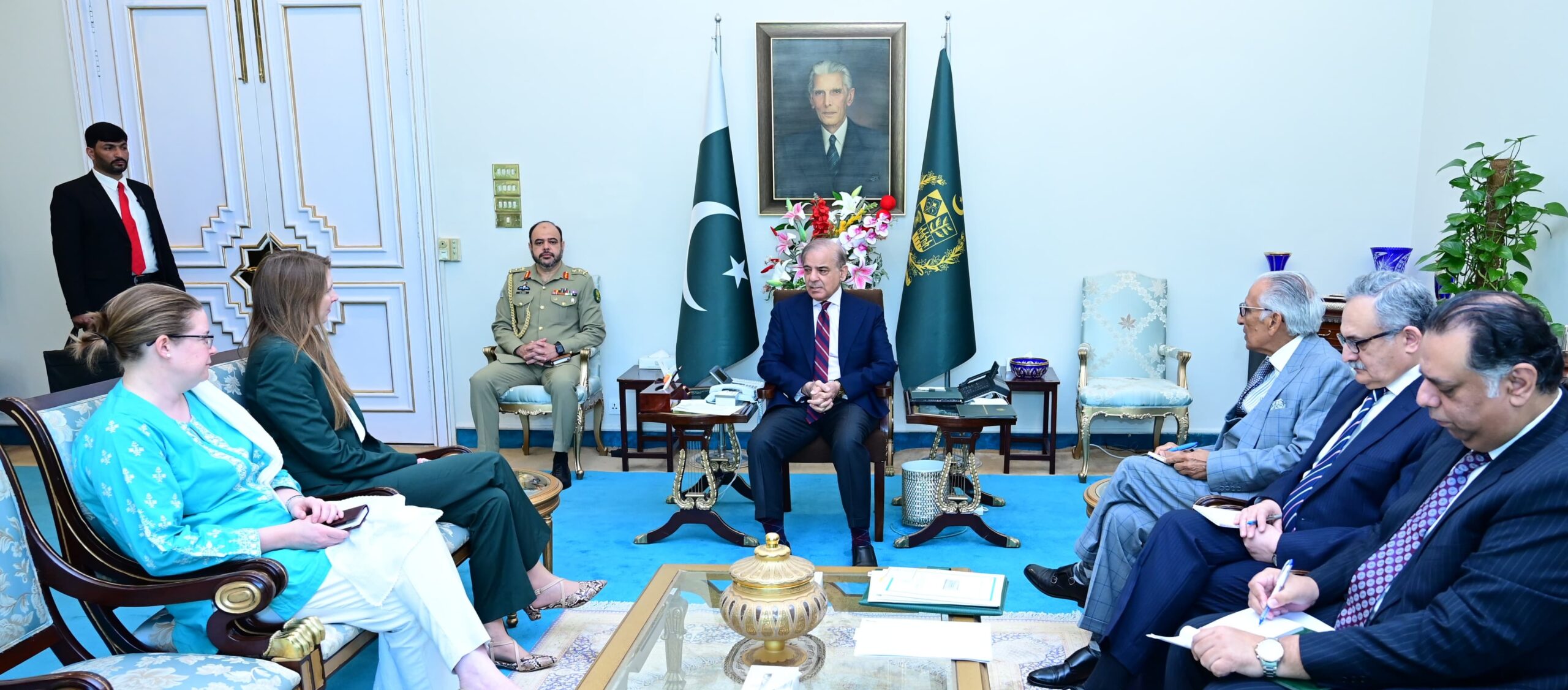 British High Commissioner calls on Prime Minister Muhammad Shehbaz Sharif.