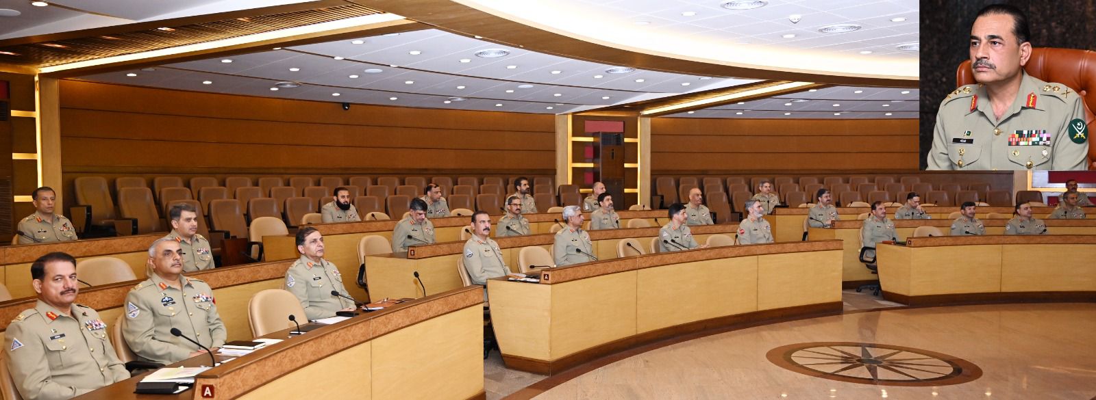 General Syed Asim Munir, NI (M), (COAS) presided over 264th Corps Commanders’ Conference.