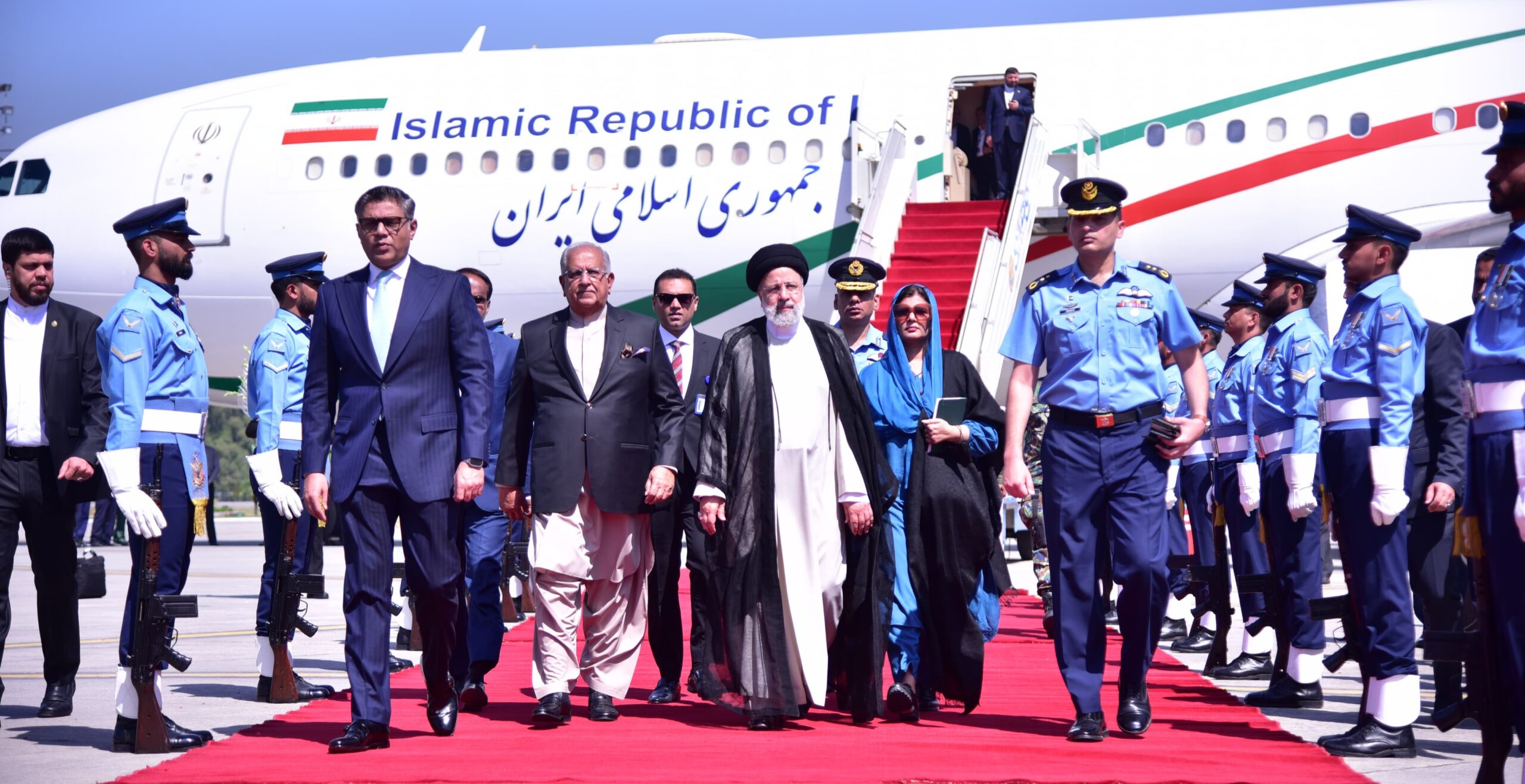 Iranian President Seyyed Ebrahim Raisi has arrived Pakistan today on a three-day visit.