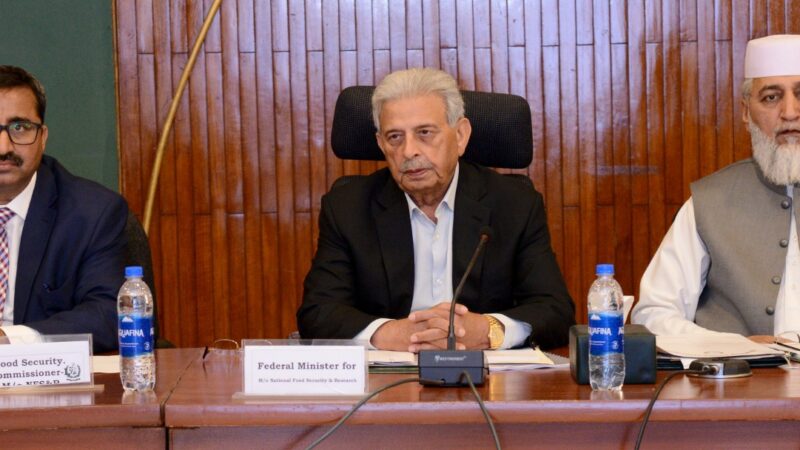 Government envisions enhancing Agriculture based Economic Growth to Benefit the Poor – Rana Tanveer