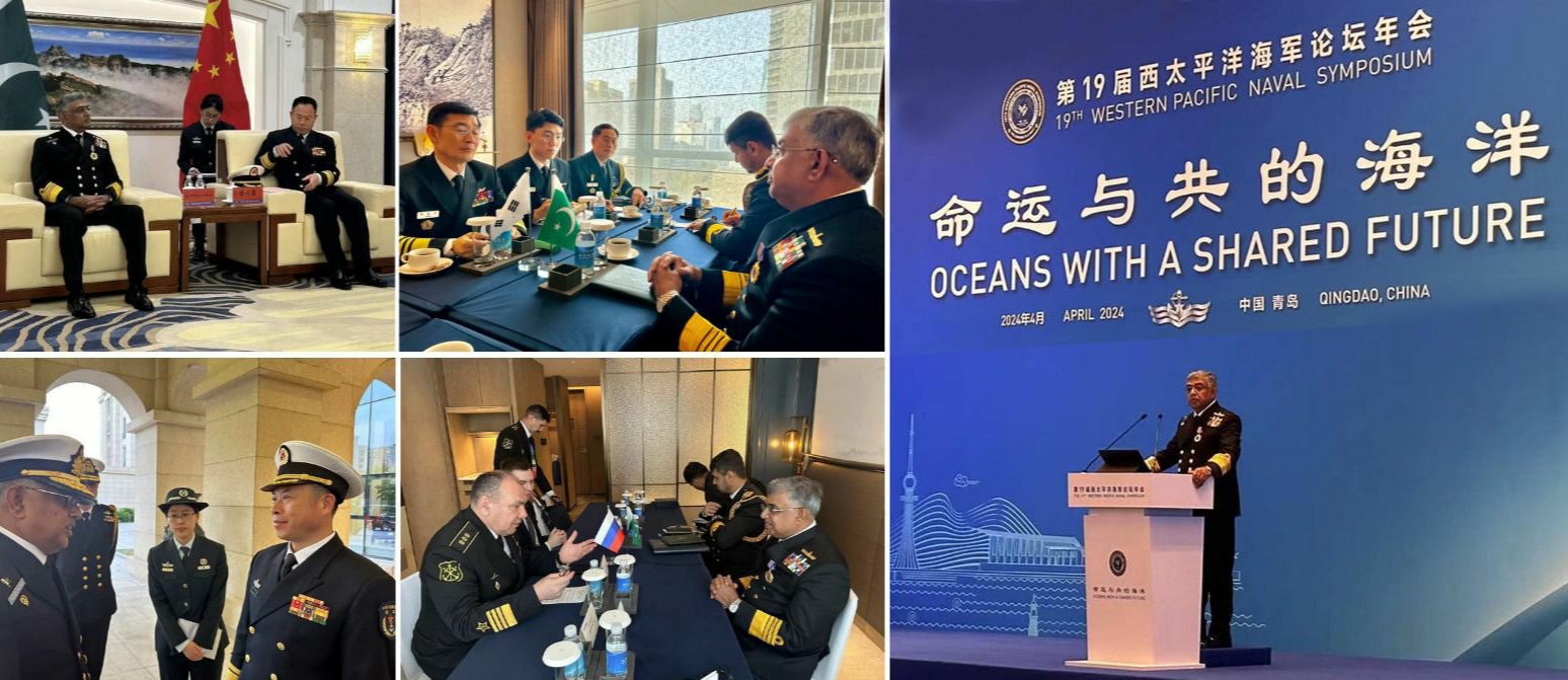 CHIEF OF THE NAVAL STAFF ATTENDS 19th WESTERN PACIFIC NAVAL SYMPOSIUM IN QINGDAO, CHINA.