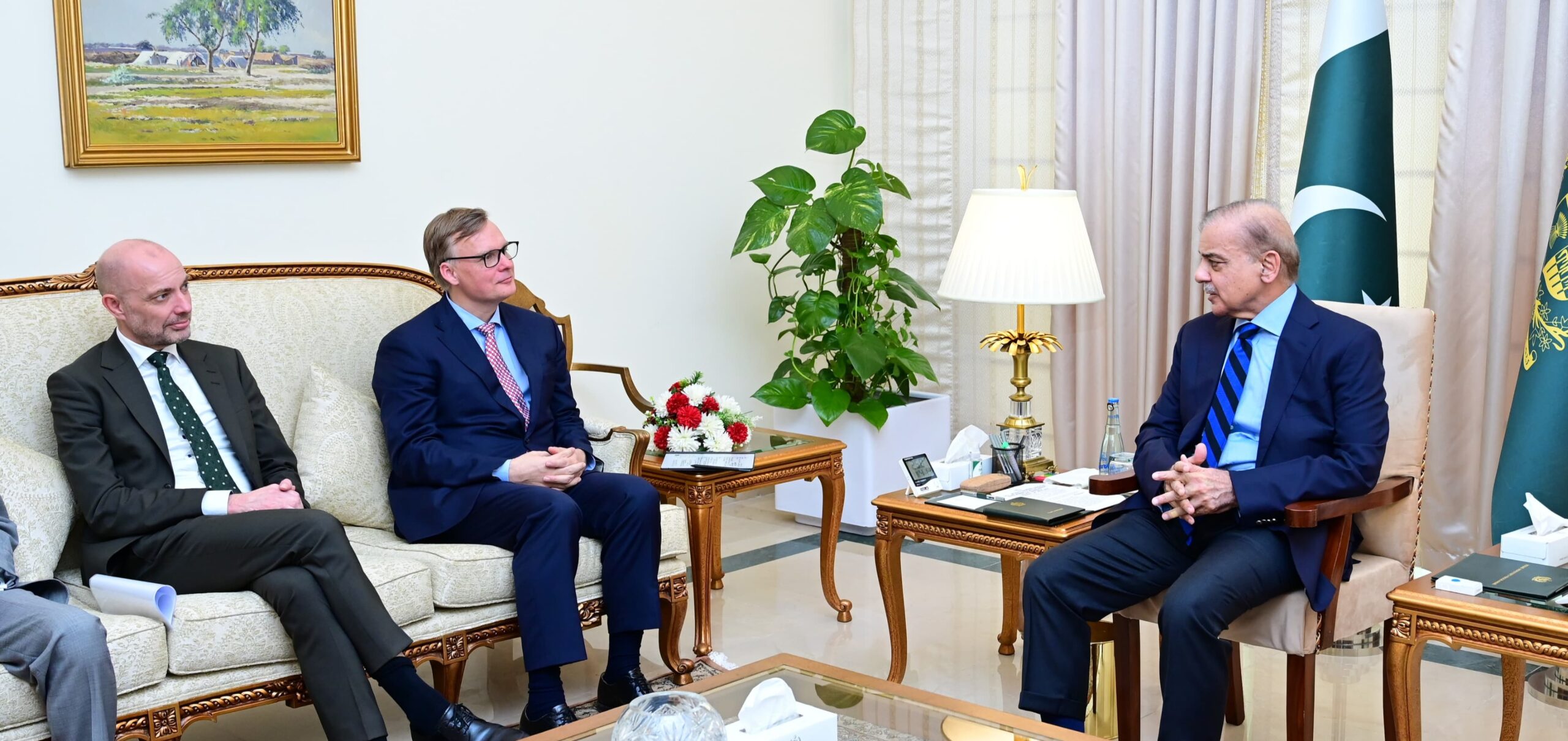 PM seeks cooperation between Pakistan, Denmark in agriculture, energy sector.