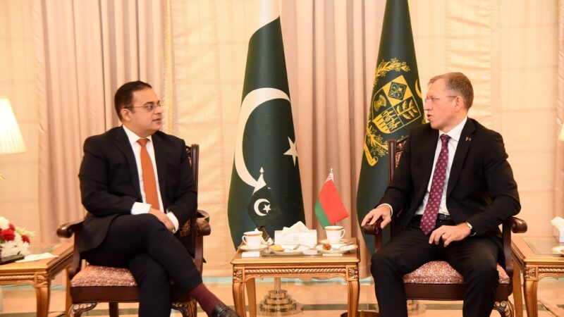 AMBASSADOR OF THE REPUBLIC OF BELARUS CALLS ON THE FEDERAL MINISTER FOR ECONOMIC AFFAIRS.