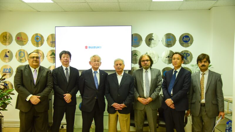 Suzuki Motor Corporation wants to set up a biogas plant in Karachi.