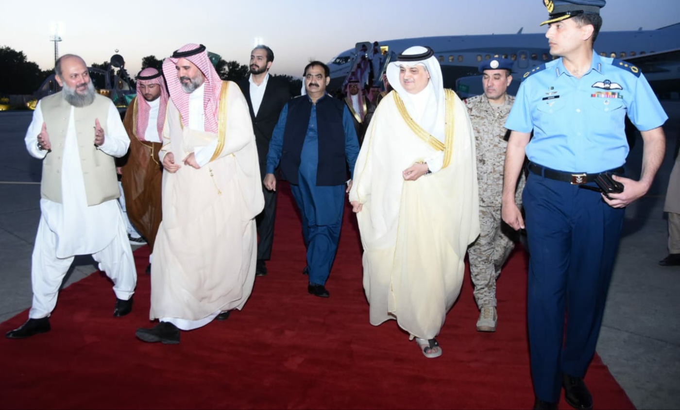 Saudi trade delegation arrives Pakistan for mutual investment cooperation.