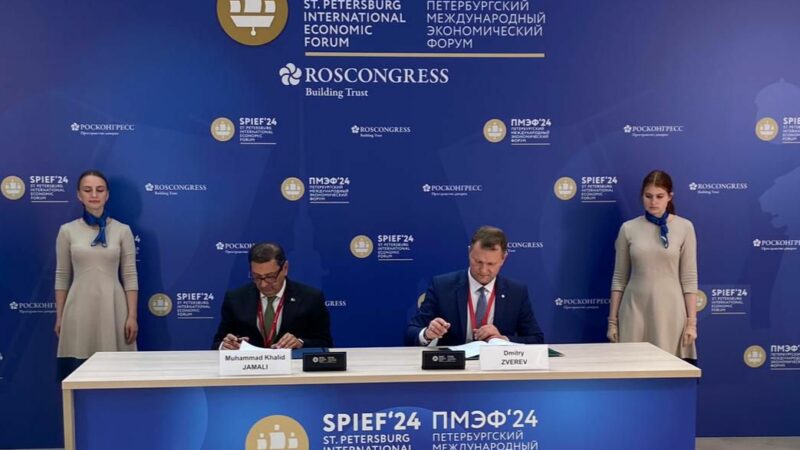 Pakistan & Russia signed agreement on Cooperation in Railways at SPIEF.