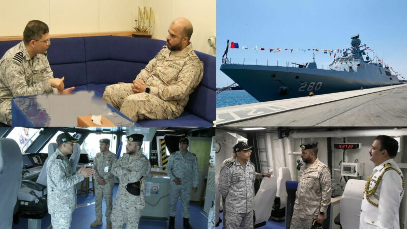 PNS Babar, the first Miljam class warship of Pakistan Navy, visited the port of Jeddah, Saudi Arabia.