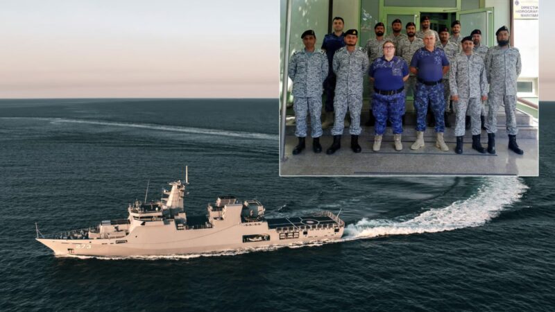 RECENTLY COMMISSIONED PNS HUNAIN COMMENCES MAIDEN VOYAGE FROM  ROMANIA TO PAKISTAN